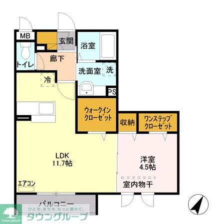 シャルマンの物件間取画像
